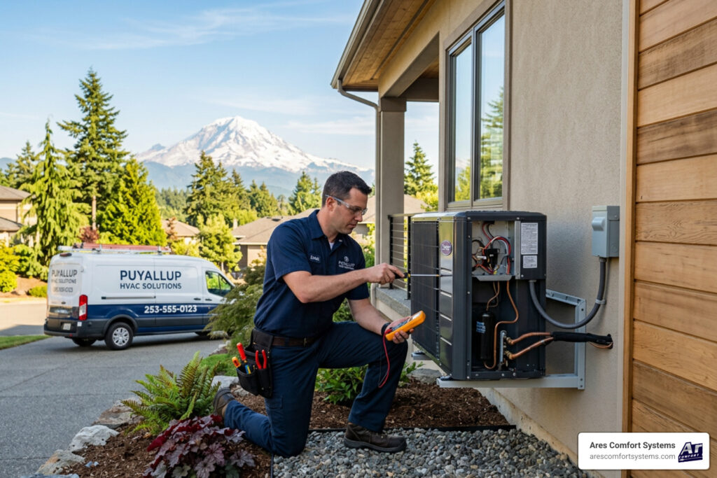 split system ac maintenance puyallup, wa