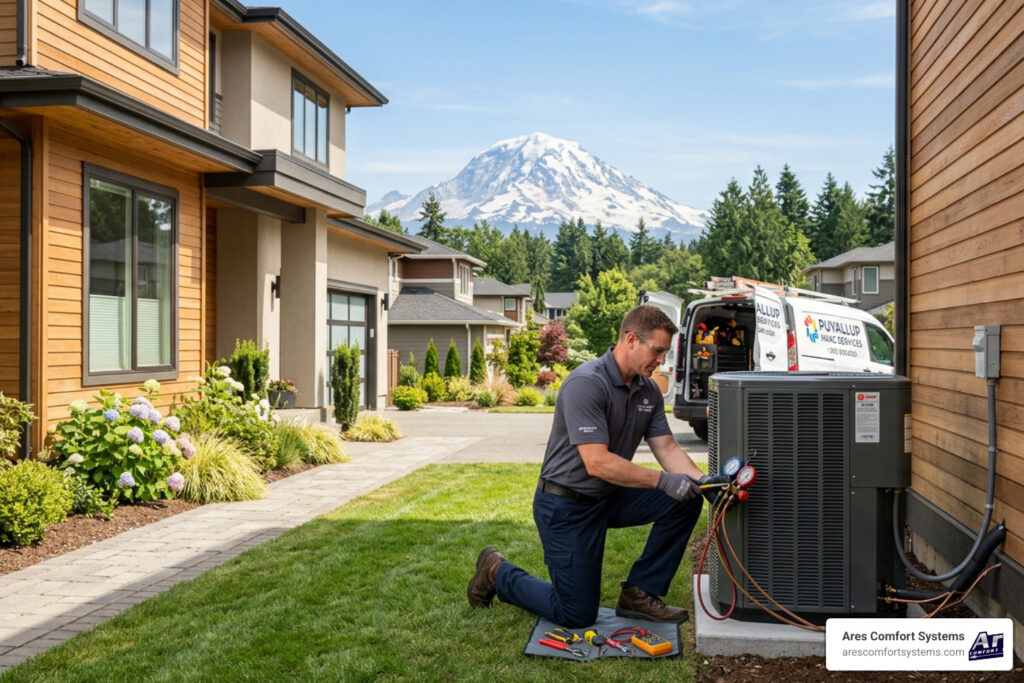 central ac replacement puyallup, wa