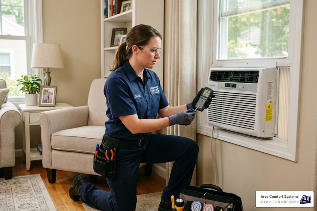 ac not cooling properly what to check