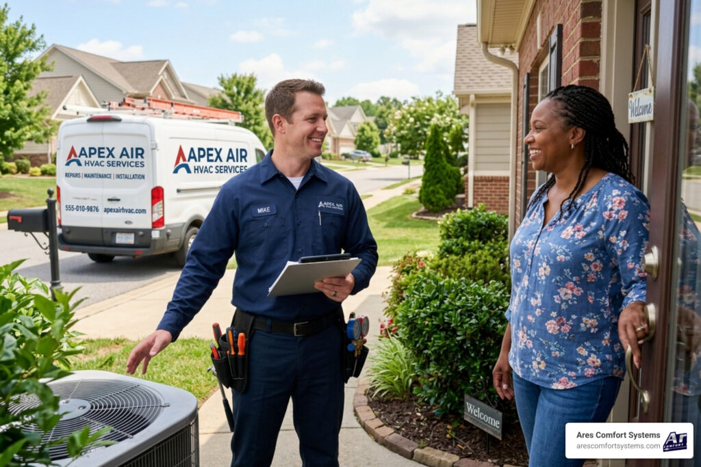 supporting local businesses for home hvac work