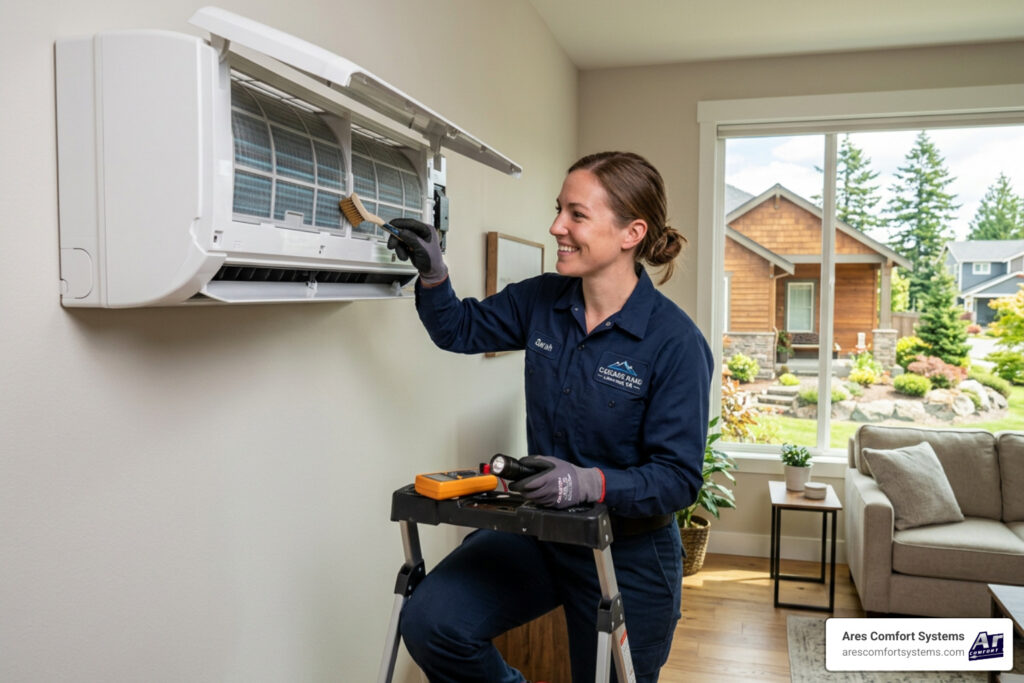 ductless heat pump maintenance lakewood, wa