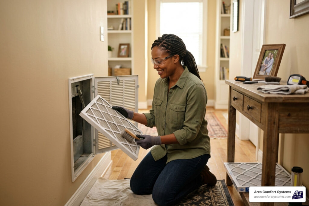 diy hvac maintenance checklist
