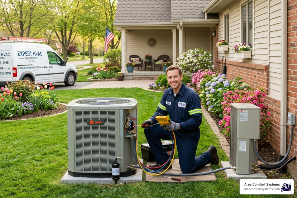 why spring is the best time for hvac maintenance